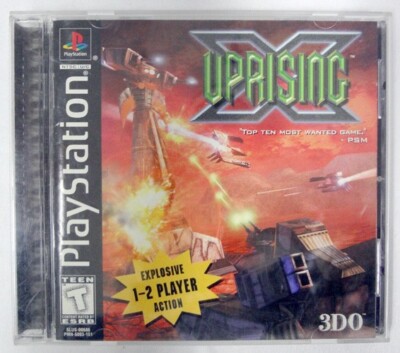 Sony PlayStation 1 3DO Uprising X (1998) Video Game Complete in Box w/ Manual