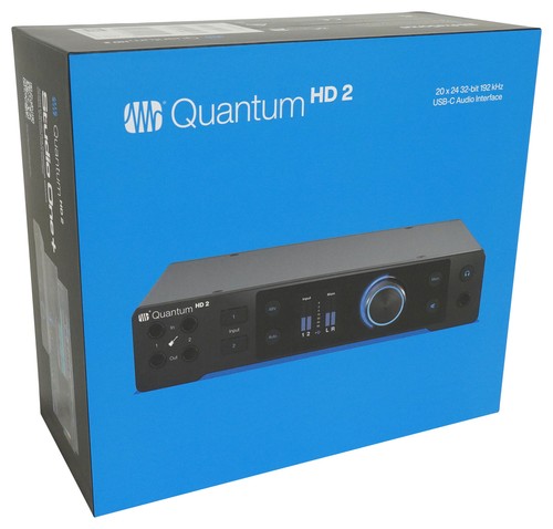 Presonus Quantum HD2 USB Audio Recording Interface+Studio Microphone+Headphones - Picture 9 of 12