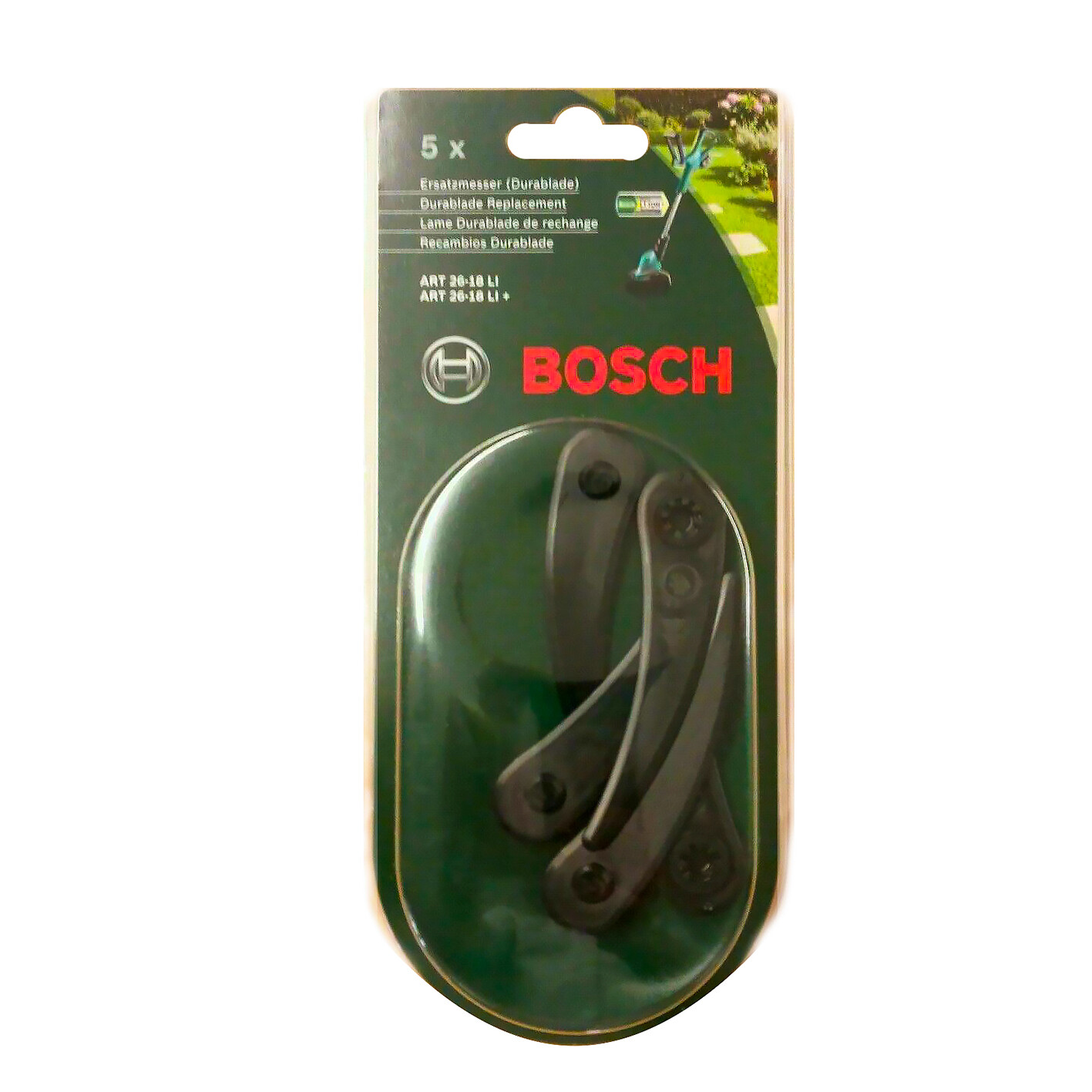 Genuine Bosch DuraBlade 5pc Pack ART 2618 Li Grass Trimmer Cutting