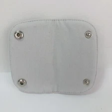 NUNA Car Sea Buckle Cover Cushion Gray Fabric Pad Snaps OEM Replacement Part