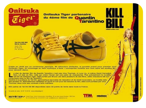 RARE 2003 KILL BILL Onitsuka Tiger Tai Chi ASICS Yellow Black W 8.5 Mens 41  / 7 | eBay