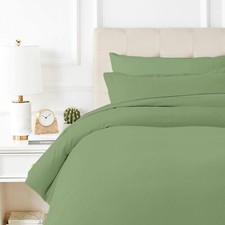 100 Egyptian Cotton Duvet Cover Full/Queen Size - 600 Thread Count 1 PC Quee...
