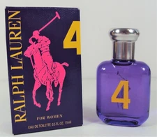 Ralph Lauren Women The Big Pony Collection #4 EDT 0.5 oz Splash NEW with BOX