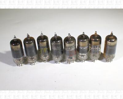 Assorted Brands 6DE6 Vacuum Tubes Tested Used Good Lot Of 8