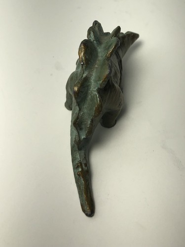 Figurine dinosaure métal stégosaure vintage SRG (VENTE CADEAUX RITE) - Photo 4/8