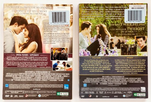 The Twilight Saga Breaking Dawn Part 1 & 2 DVD Lot, Both are 2-Disc Special Ed. - Picture 2 of 12