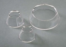 Acrylic Cone Stands display spheres baseballs globes marbles eggs golf balls