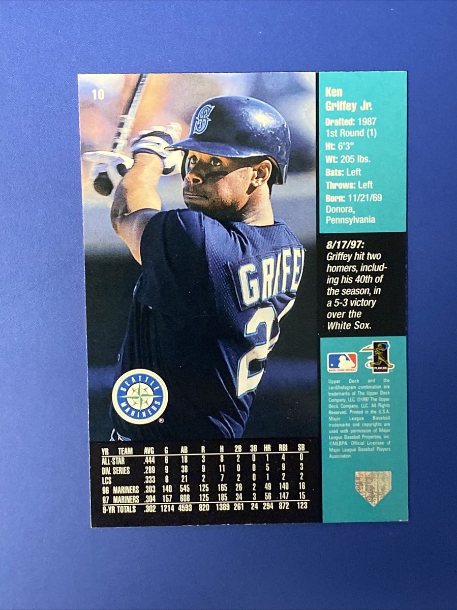 1997 Upper Deck Ken Griffey Jr - Griffey's Hot List - #10 | eBay
