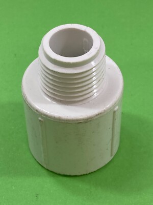 (1)  436-074  1/2 x 3/4 reducing male adapter sch40