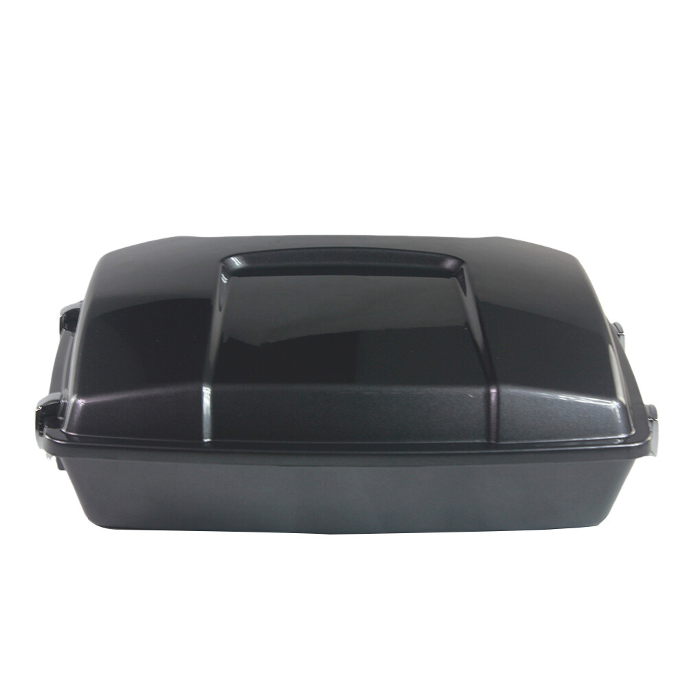 Razor Pack Trunk Chopped Backrest for Harley Touring 1993-2013 Charcoal Pearl