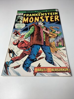 The Frankenstein Monster # 16 (Marvel Comics 1975) Bronze Age