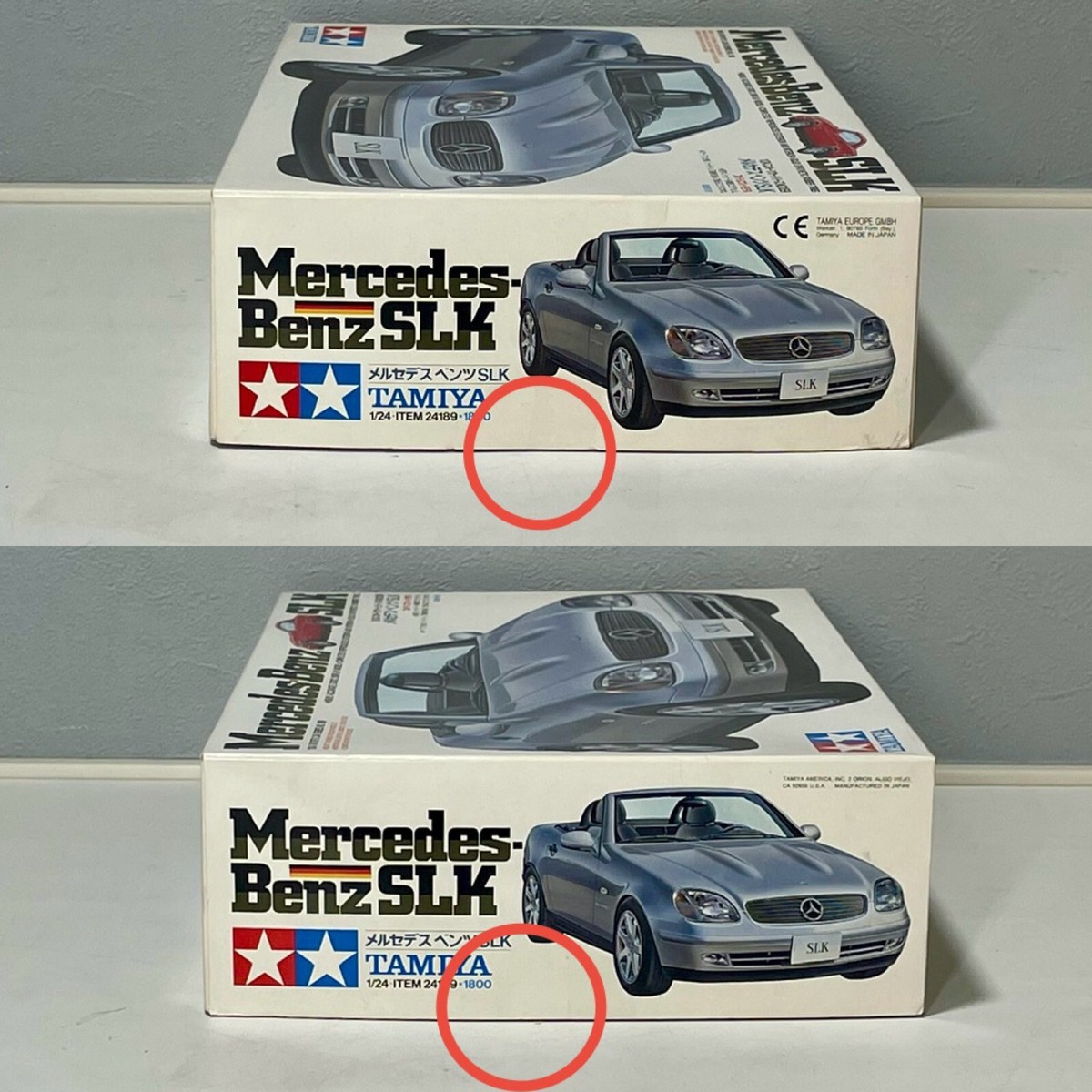 TAMIYA 24189 1/24 Scale Kit Mercedes-Benz SLK | eBay