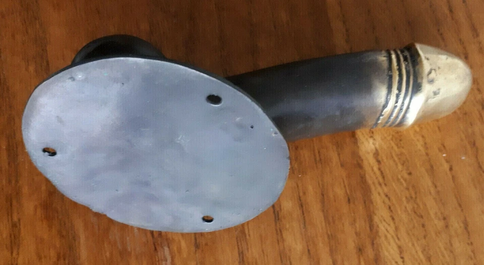 15 cm Metal Bronce Perchero Vestidos Gancho Falo Estatua WC Cadenas Puerta Manija - Imagen 2 de 4