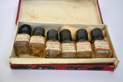Vintage Flaschen Essence Composees Gießen Ambree Parfumerie Eau De Frankreich ''