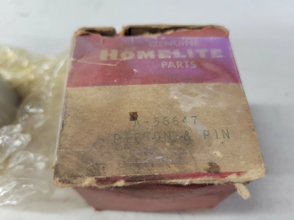 Homelite A-56647 Piston Kit w/ Pin Rings Clips - Image 2 of 4