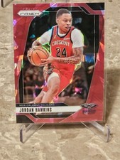 2024-25 Panini Prizm - Jordan Hawkins #48 Pink Ice Prizm