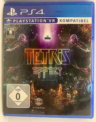 SONY PLAYSTATION 4 PS4 TETRIS EFFECT PAL IN ITALIAN USED TESTED 