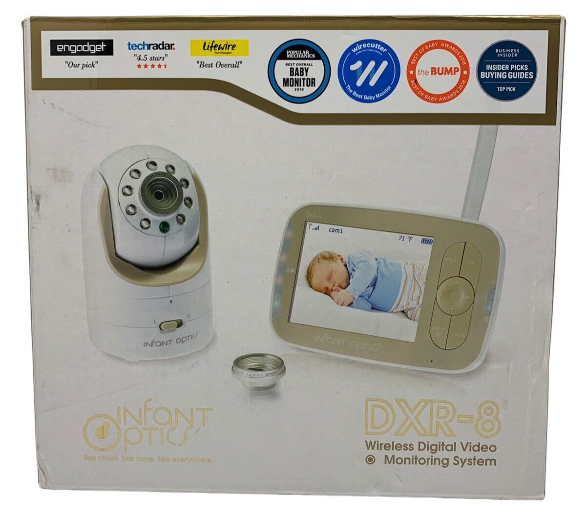 Infant Optics Best Baby Video Monitor Ireland Infant Optics DXR-8