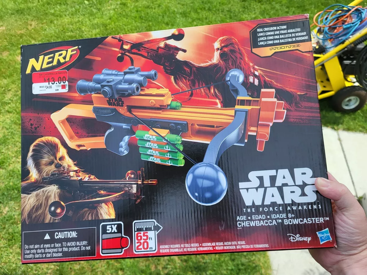 Star Wars Nerf Episode VII Chewbacca Bowcaster 