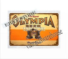 Beer metal tin sign bar pub drink club tavern man cave wall decor