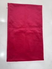 Dark Pink Velvet Pillow Cushion Cover, Zip, 12  x20  