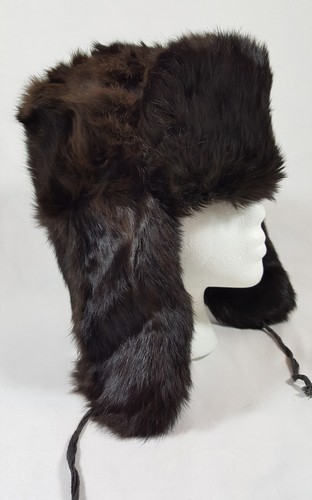 Vintage POT PPOHT Russian Ushanka Sable 