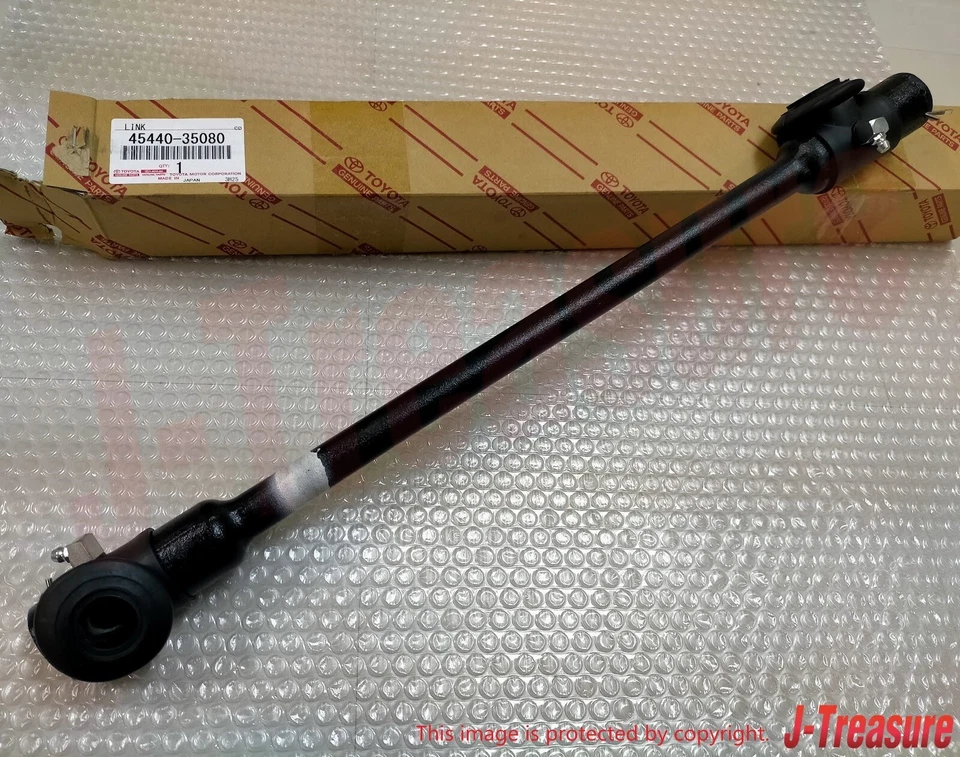 Conjunto de enlace de arrastre de dirección genuino Toyota 4runner LN65 1984-1986 45440-35080 FABRICANTE DE EQUIPOS ORIGINALES Foto 2 de 4