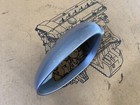 PORSCHE 911 996 Carrera MIRROR COVER LEFT DRIVER SIDE SILVER 30339