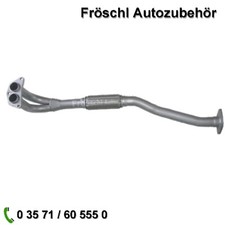 für Nissan Primera 2.0 Abgasrohr Auspuff Rohr Hosenrohr vorn mit Flexrohr v*