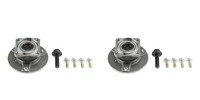 NTY 2X Radnabe Radlagersatz Hinterachse FüR Smart Fortwo Cabrio 451 1.0 450 0.7