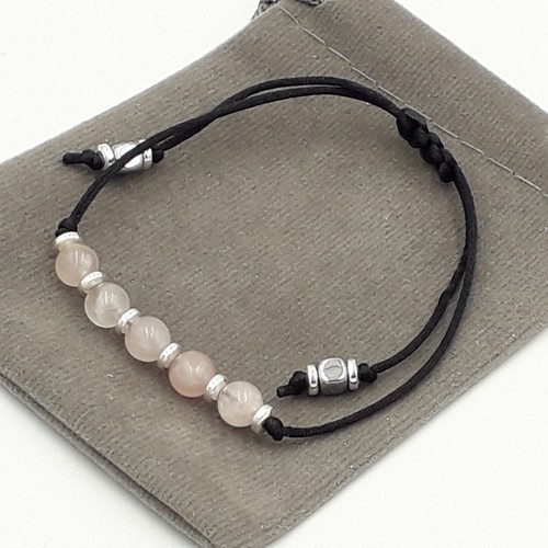 Handmade Natural Adjustable 6mm Crystal Healing Chakra Gemstone Bead Bracelet. - Picture 3 of 37