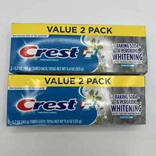 Crest Baking Soda/Peroxide Toothpaste 11.4oz.TWIN PK Exp 12/26 2*2 Pack F