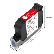 Original Ink Cartridge Fast Dry Ink cartridge for Handheld Inkjet Printer
