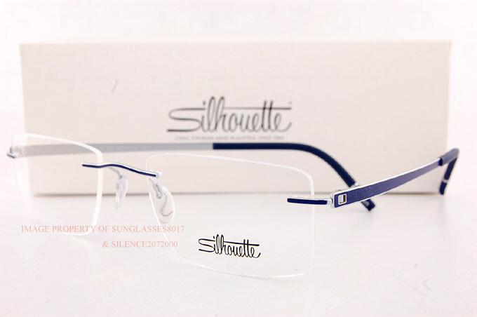 New Silhouette Eyeglass Frames MOMENTUM 5529/FG 4510 Silver  display picture 1