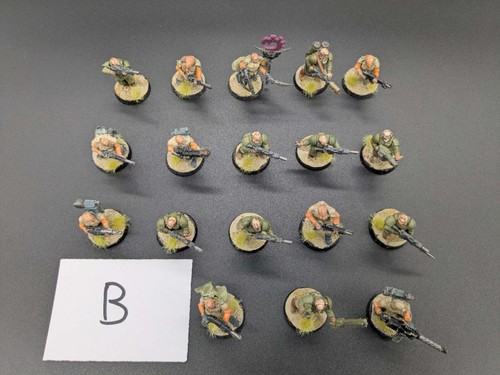 warhammer 40k Genestealers cult Brood brother (AM infantry) x 18 Lot B - Picture 2 of 8