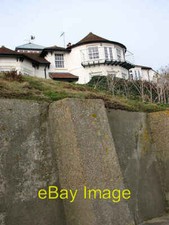 Photo 6x4 Sea defences at Gunhill Cliffs, Southwold Southwold is a seasid c2011