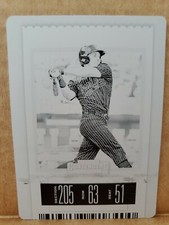 JJ BLEDAY 2019 Panini Contenders Draft Picks Printing Plate #1/1