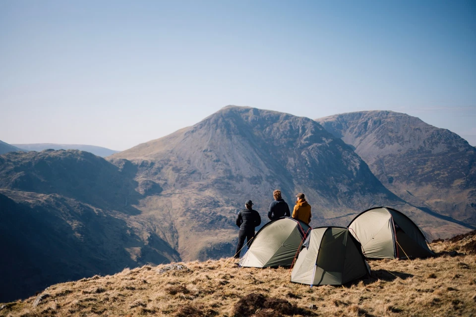 Tienda de campaña Wild Country Helm Compact 1 para mochileros (actualizada 2025) - verde Foto 4 de 4