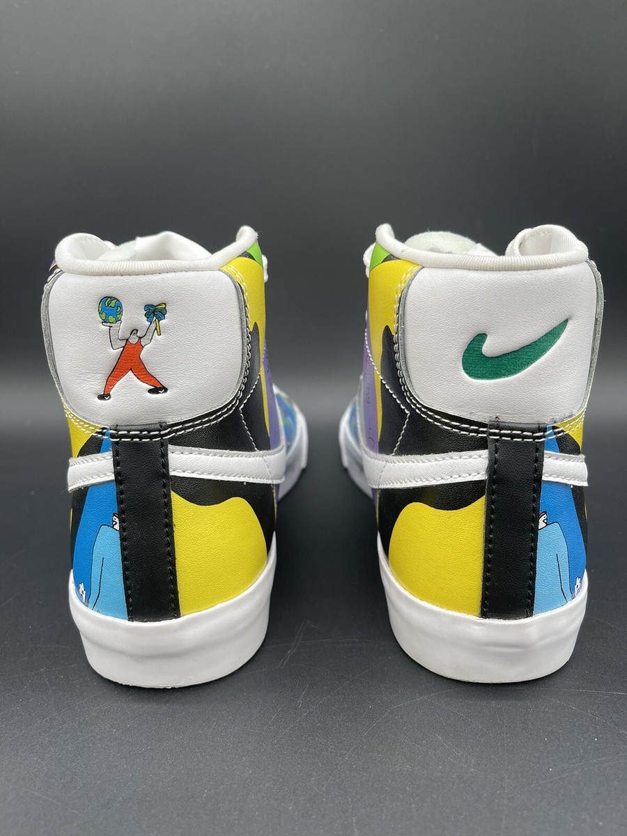 Nike Flyleather Blazer Mid 77 'Ruohan Wang' CZ3775-900 Men's 5.5