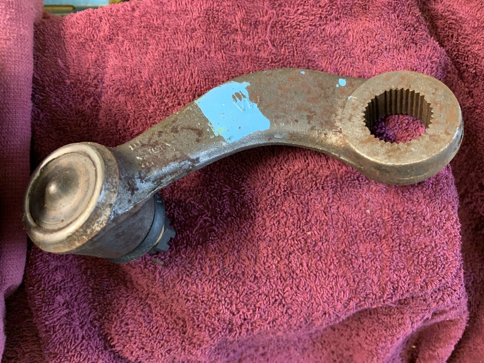 NOS SP 1965 1966 1967 1968 Ford Galaxie Custom Saginaw power steering pitman arm eBay