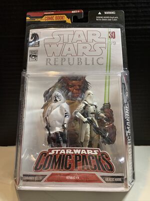 Star Wars Comic Packs Republic #79 Commander Keller & Galactic