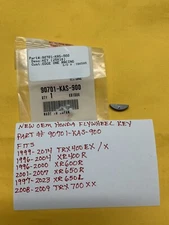 NEW HONDA Flywheel Key (90701-KAS-900) TRX400EX, XR400R, XR600R, XR650L,XR650R