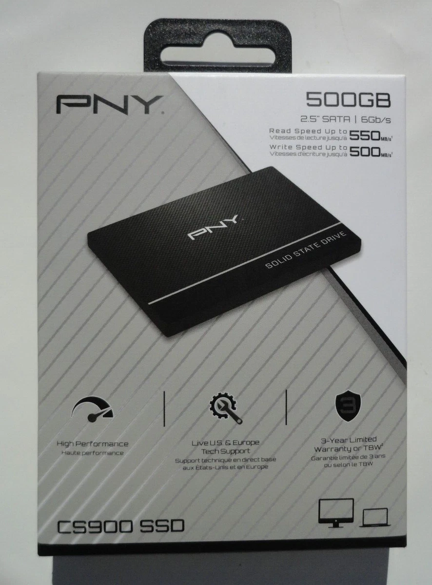 500GB SSD PNY CS900 SATA III Solid State Drive SSD7CS900-500-RB