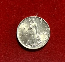 Vatican City 1951 2 Lire KM#50 400K mintage T548a