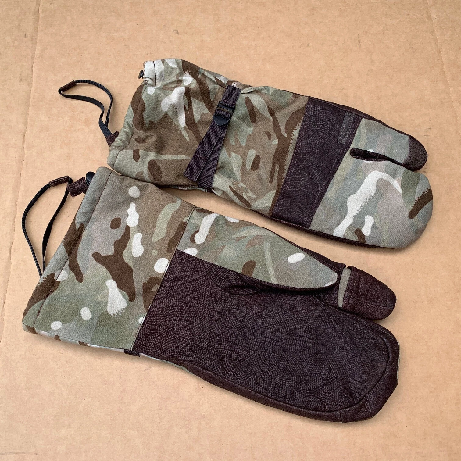 British Army Blizzard MTP Gore-Tex Waterproof & Breathable Cold Weather Mitt's