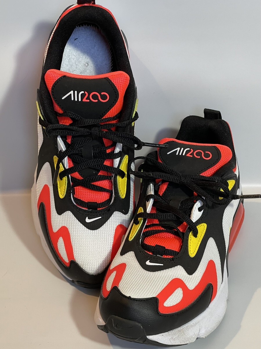 Footwear Sneakers Nike Air Max 200 Junior Red Jordan Air Max 200