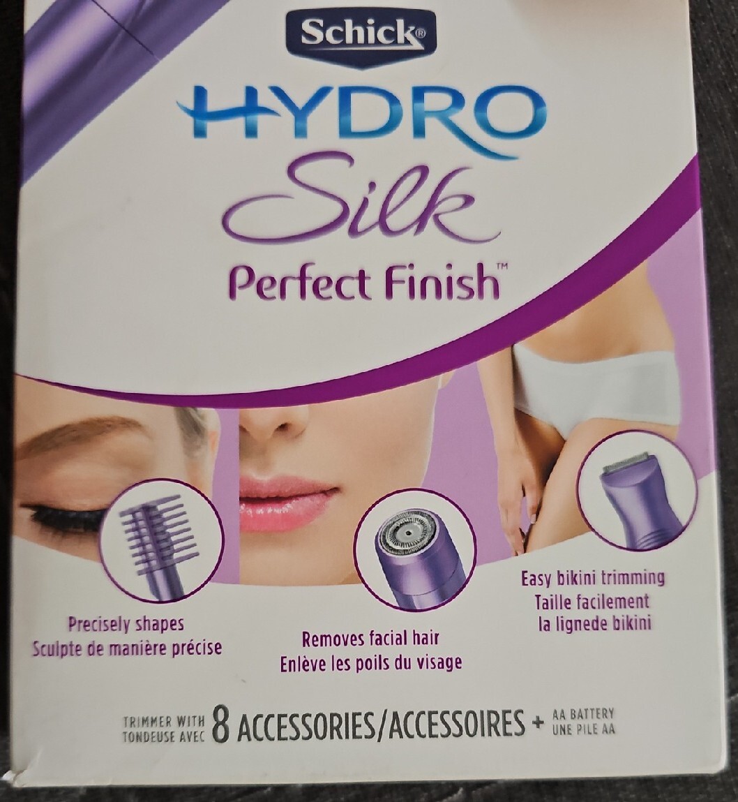 Schick Hydro Silk Perfect Finish Trimmer With 8 - 1 Grooming Kit
