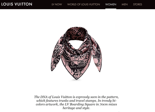 Louis Vuitton Paris Stamps Luggage Trunks Travel Black Pink Silk Scarf - Afbeelding 16 van 16