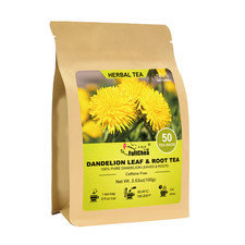 Dandelion Leaf Root Tea Bags 50 Teabags Natural Dandelion Herbal Tea