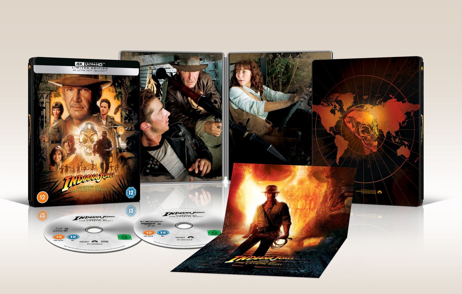 Indiana Jones and the Kingdom of the Crystal Skull Steelbook [12] 4K UHD
